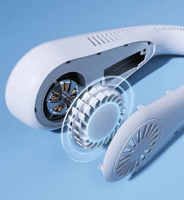 Portable Bladeless Hanging Rechargeable Neck Fan