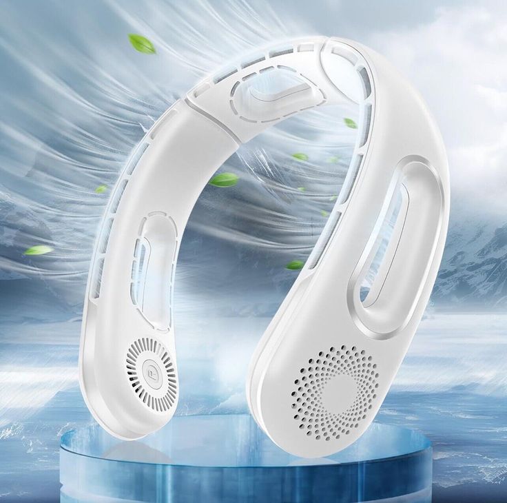 Portable Bladeless Hanging Rechargeable Neck Fan